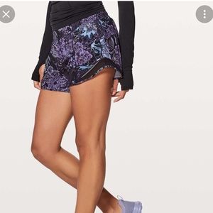 Hotty Hot Low Rose lined shorts 2.5” (lavender)